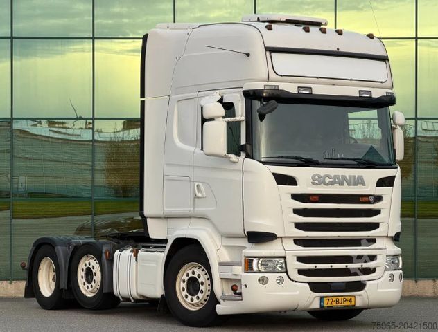 د معیار ټراکټر واحد SCANIA R450 TOPLINE 6X2 TWINSTEER RETARDER 2X TANKS PAR