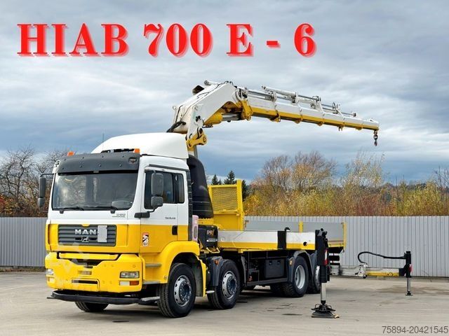 Autožeriav MAN TGA 35.430 * HIAB 700 E - 6 + FUNK* TOPZUSTAND