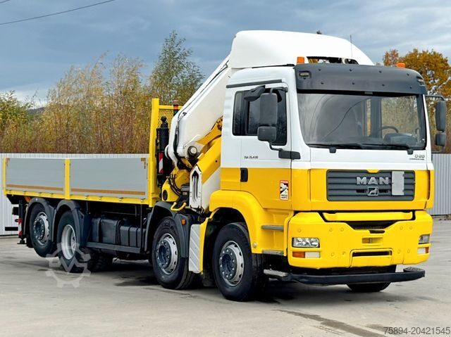 Grua montada em camião MAN TGA 35.430 * HIAB 700 E - 6 + FUNK* TOPZUSTAND