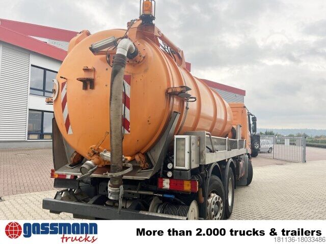 Ielu tīrīšanas mašīna Mercedes-Benz Actros 2541 L 6x2, Lenkachse, Küller Saug- und