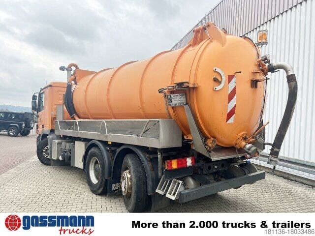 Ielu tīrīšanas mašīna Mercedes-Benz Actros 2541 L 6x2, Lenkachse, Küller Saug- und