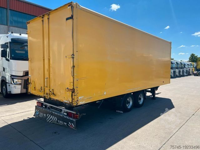 Boxtrailer SPIER ZGL255 * KOFFER * LUFT * BPW * DURCHLADER