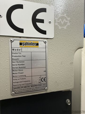 Máy ép thủy lực xưởng 150 tấn Sahinler 1020-150