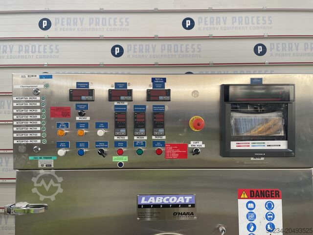 762mm Dia O'Hara Labcoat IIX Stainless Steel Drum Coater O'HARA LabcoatIIX