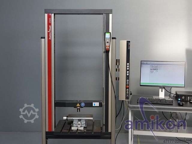 Zwick Roell Z005 5 kN allsidig universalprøvemaskin materialprøvemaskin testXpert II RMS Zwick Roell Z005 5 kN