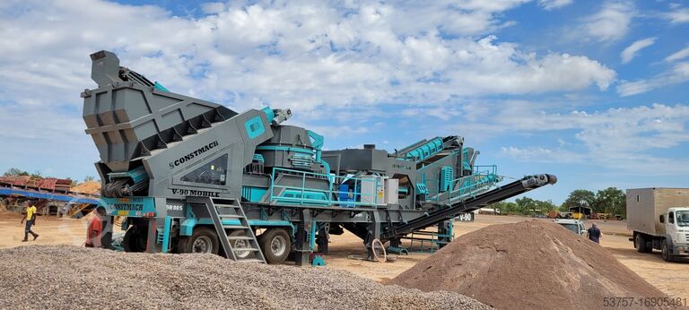 Brechanlagen V90 mobile vertical shaft impact crusher V90 mobile vertical shaft impact crusher