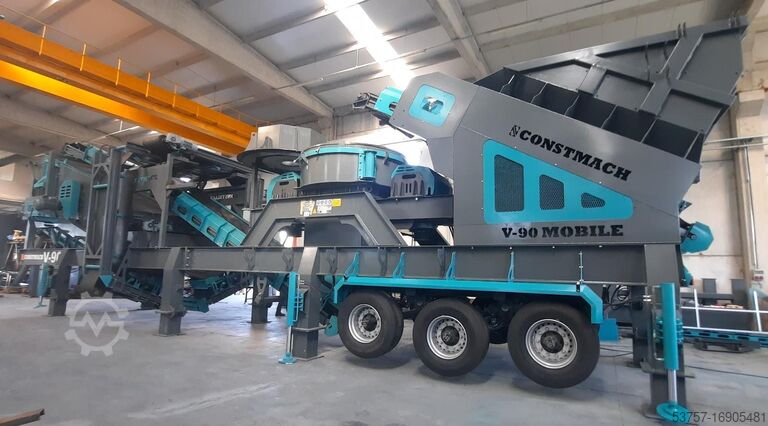Brechanlagen V90 mobile vertical shaft impact crusher V90 mobile vertical shaft impact crusher