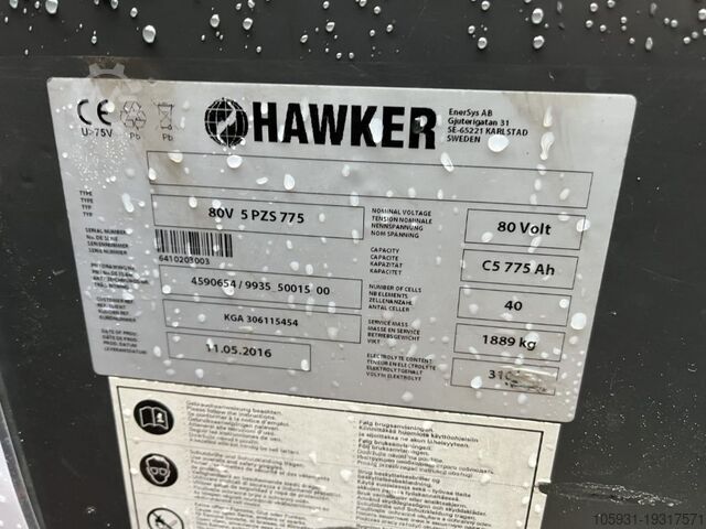 Electric 4-wheel forklift Linde E35RHL-01