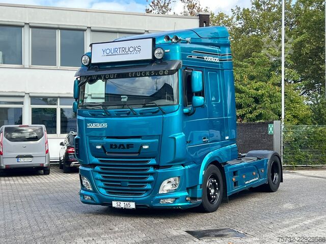 Cap tractor standard Daf XF  530 SC Retarder ACC Kühlbox Vollspoiler Leder
