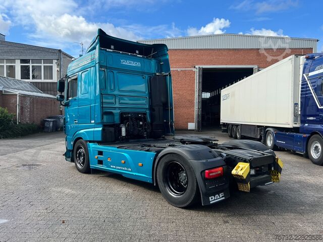 Cap tractor standard Daf XF  530 SC Retarder ACC Kühlbox Vollspoiler Leder