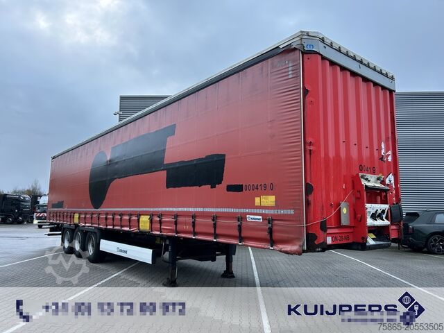 Curtain sided Krone Profi Liner / Curtainside / BPW Drum / NL Trailer