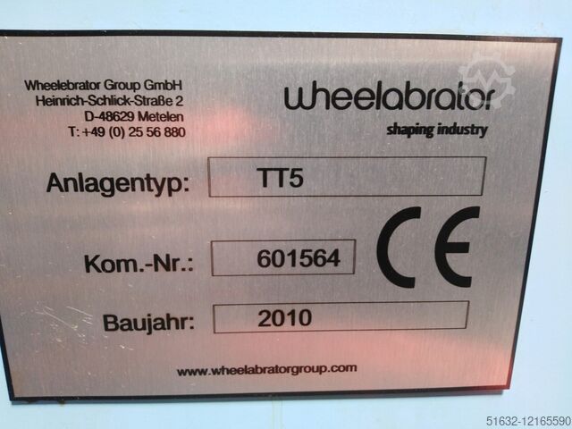 Jednostka do piaskowania, śrutowania SCHLICK Weelabrator TT 5