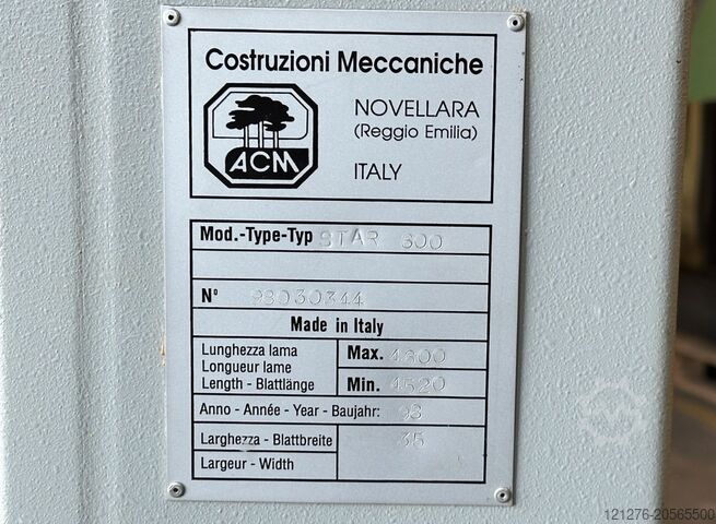 Vertical band saw ACM Star 600