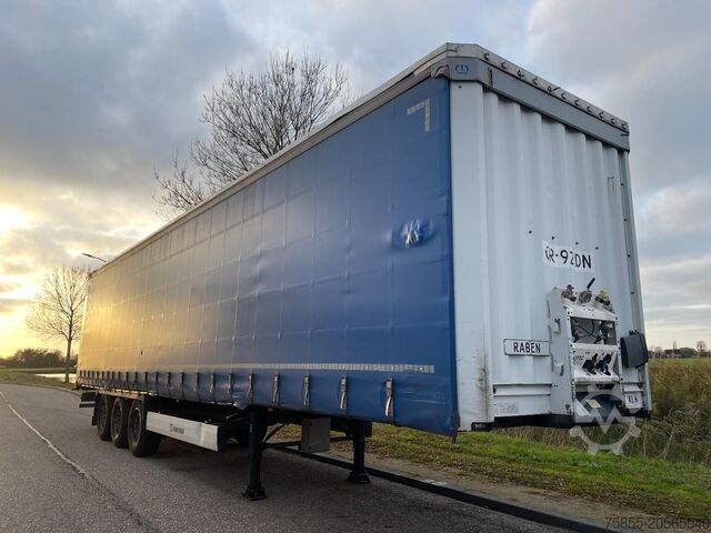 Curtain sided Krone N/A Bordwande / Zijborden / NL Trailer / Tuv-AP...