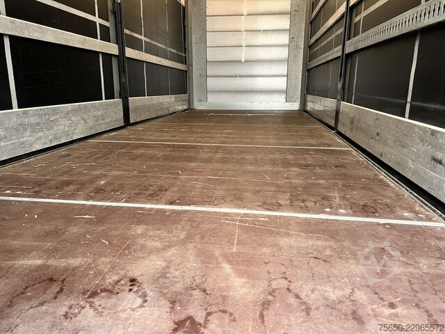Open trailer with tarp Fliegl TPS135  13,5 t Tandemplanenanhänger, neuwertig