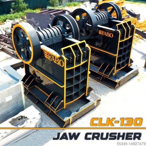 FABO JAW CRUSHER CLK-130