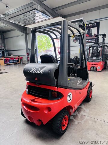 Chariot élévateur GPL Linde H 20 T-03 Duplex