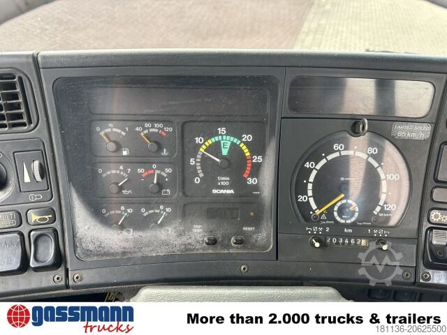 Truk container hook arm (roll-off) Scania P93 HK 250 6x4L, Abrollkipper