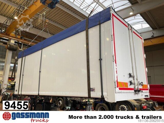 Kastiauto Schubbodenaufbau mit Plane ca 29m³, Funk