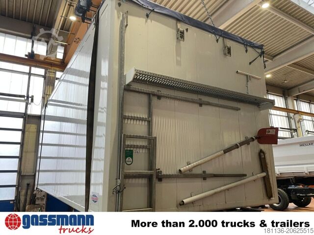 Kastiauto Schubbodenaufbau mit Plane ca 29m³, Funk