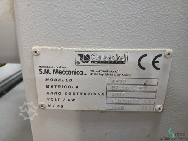 Кромкооблицовочные станки Casadei K 320 2007 Casadei K 320
