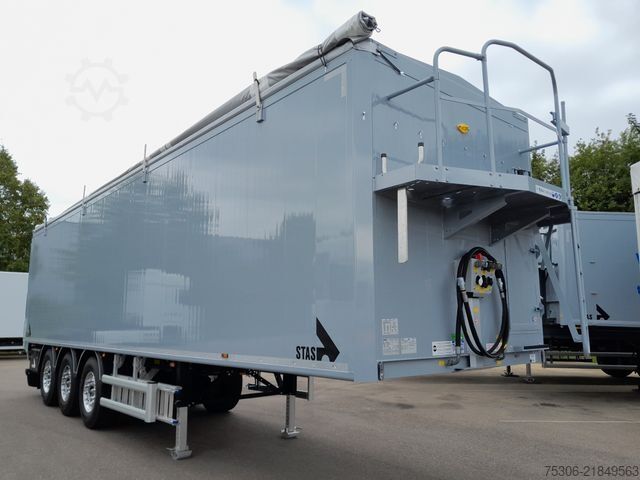 Semirreboque com piso móvel STAS farmSTAR 60,4 cbm
