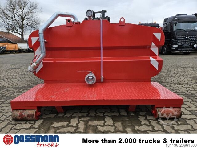 Kontejner s kukom  Wassertank-Abrollbehälter ca. 10.000L