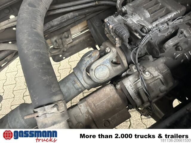 Tipper truck Mercedes-Benz Actros 3341 K 6x4, Bormatik links, Heckkran Penz