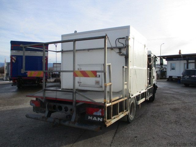 Truk tangki vakum MAN TGL 8.180 Fäkalienwagen, WC, TOI TOI