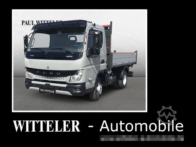 Tipper van MITSUBISHI Canter 3C15 Dreiseitenkipper AHK 3,5t/Klima/grau