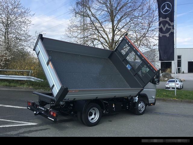 Tipper van MITSUBISHI Canter 3C15 Dreiseitenkipper AHK 3,5t/Klima/grau
