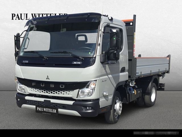 Tipper van FUSO Canter 3C15 Dreiseitenkipper AHK 3,5t/Klima/grau