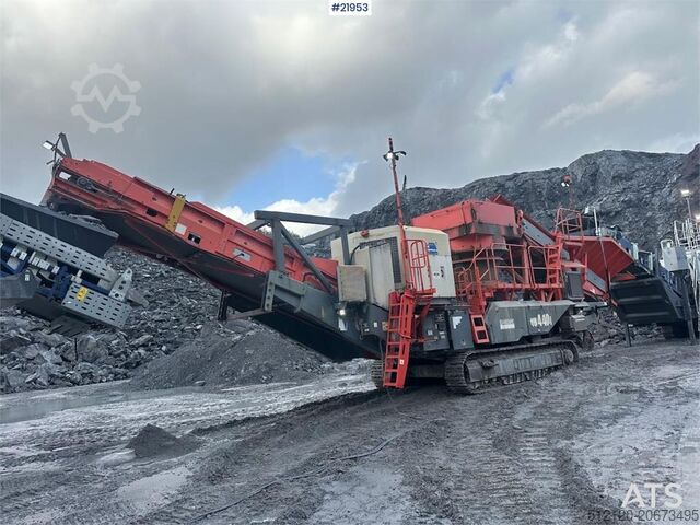 Máy nghiền đá vụn Sandvik UH440i Spindle. SEE VIDEO.