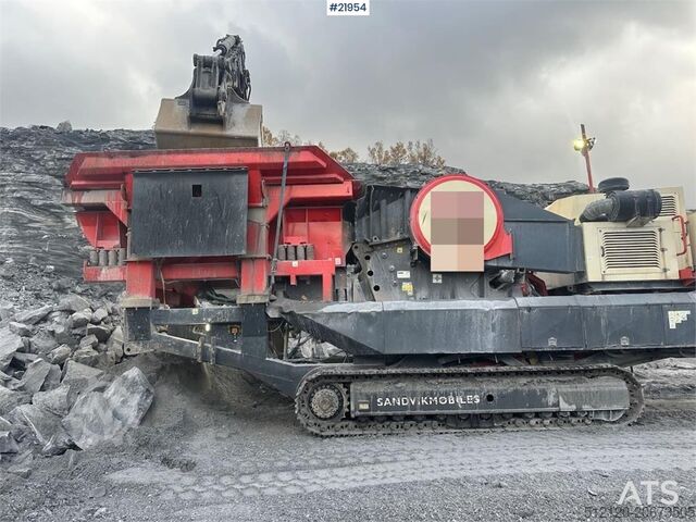 Máy nghiền đá vụn Sandvik UJ440i Jaw Crusher – SEE VIDEO