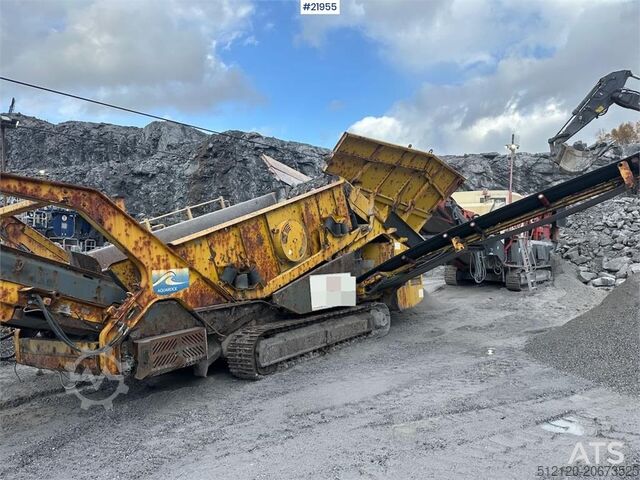 स्क्रीनिंग प्लांट Keestrack Frontier screening plant – SEE VIDEO