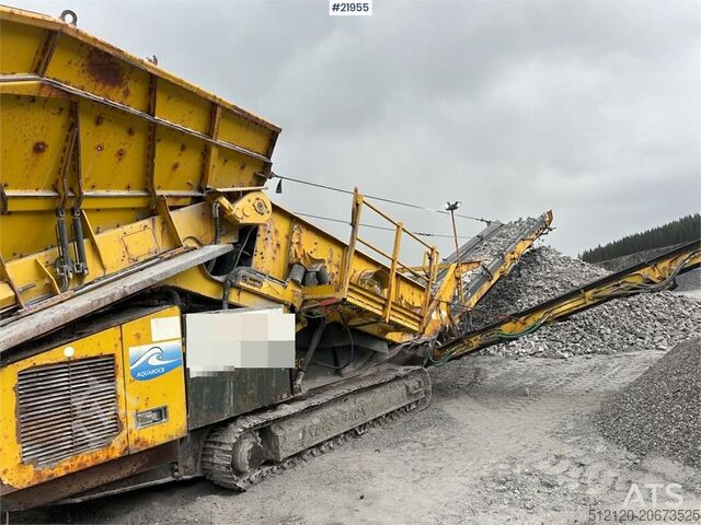 स्क्रीनिंग प्लांट Keestrack Frontier screening plant – SEE VIDEO