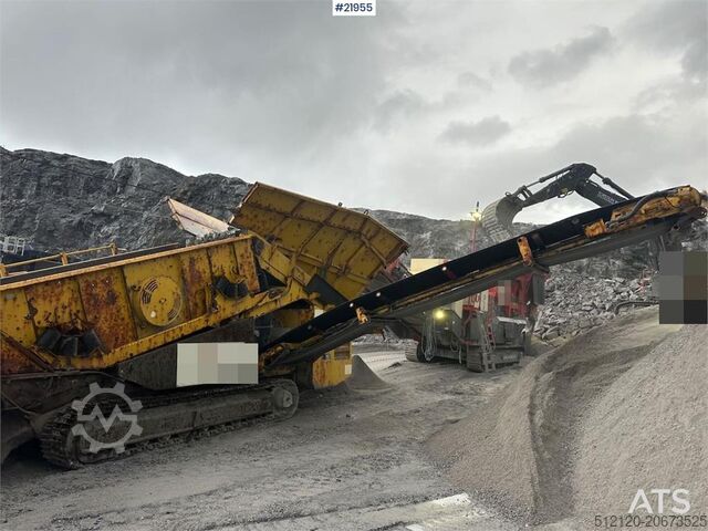 स्क्रीनिंग प्लांट Keestrack Frontier screening plant – SEE VIDEO