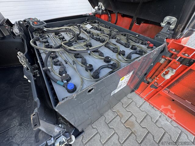 Elektrický trojkolesový vozík Linde E20L + Ladegerät NEU 48120--EK