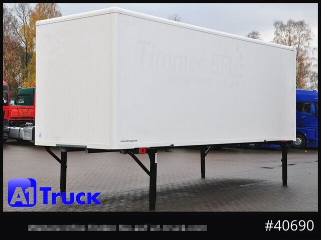 可更换箱式车身结构 SPIER WB Koffer, 7,45, guter Zustand, verzinkt, Rolltor