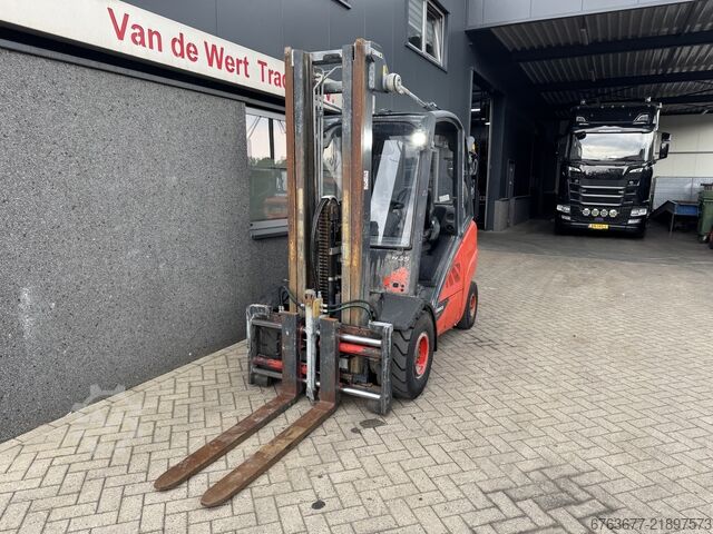Linde H35D-02 Triplo 550 Angkat Bebas / Sisi Anjak / Pengubah Fork VW Diesel 2018 LINDE H35D-02 Triplo 550 Freelift / Sideshift / Vorkversteller VW Diesel 2018