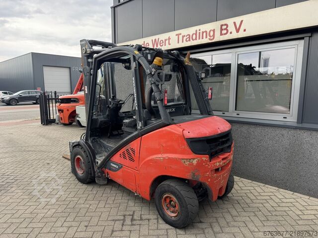 Linde H35D-02 Triplo 550 Angkat Bebas / Sisi Anjak / Pengubah Fork VW Diesel 2018 LINDE H35D-02 Triplo 550 Freelift / Sideshift / Vorkversteller VW Diesel 2018