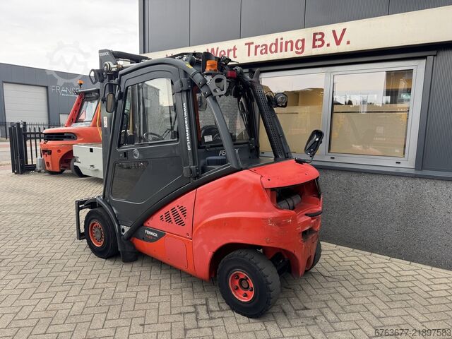Linde H35D-02 Triplo 535 свободный подъём / боковое смещение / 4-я функция / VW дизель 2016 LINDE H35D-02 Triplo 535 Freelift / Sideshift / 4e Functie VW Diesel 2016