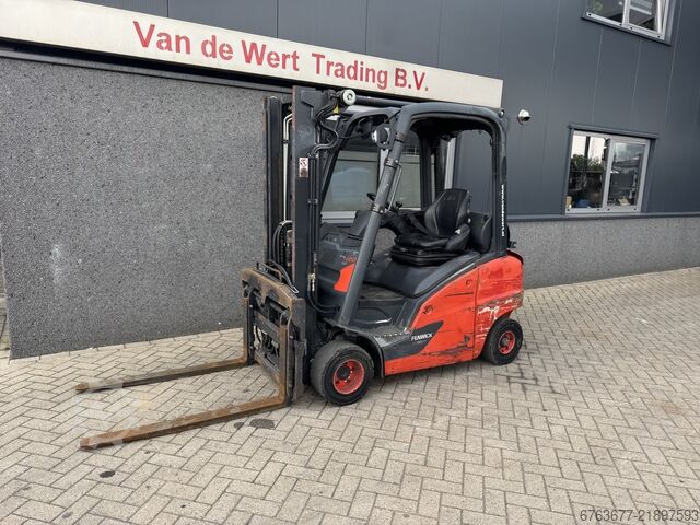  LINDE H20T-01 Duplo 315 Freelift / Sideshift / Vorkversteller LPG 2015