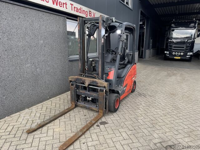  LINDE H20T-01 Duplo 315 Freelift / Sideshift / Vorkversteller LPG 2015