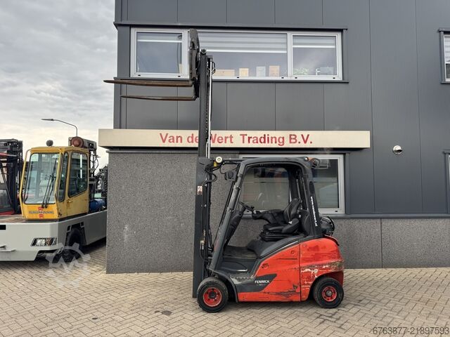  LINDE H20T-01 Duplo 315 Freelift / Sideshift / Vorkversteller LPG 2015