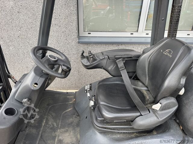 Linde H20T-01 Duplo 315 Freelift / Sideshift / Pengatur Garpu LPG 2015 LINDE H20T-01 Duplo 315 Freelift / Sideshift / Vorkversteller LPG 2015