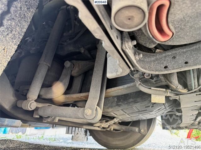 Hulladékgyűjtő jármű Scania P410 Compactor truck w/ Crane.