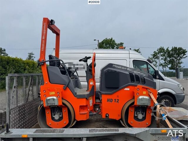 Tandemrulle Hamm HD12 VV Tandem roller.