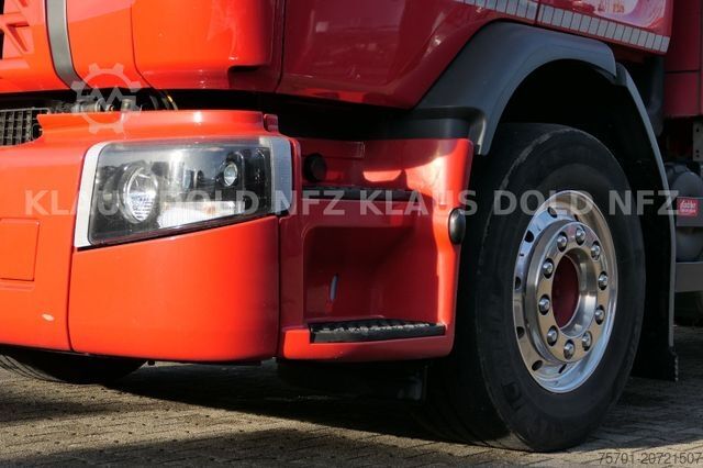 Camión plataforma con toldo RENAULT DWide 18.320 Pritsche Plane Vollluft XL-Tank LBW