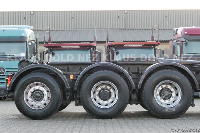 Camión portacontenedores de gancho MAN TGS 35.400 Abrollkipper 8x4 Lift-/Lenkachse